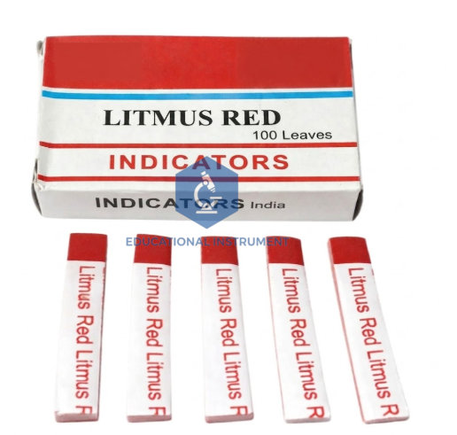 Red Litmus Indicator Paper